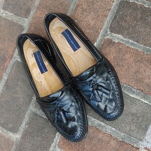 Giorgio Brutini "St. Croix" Loafer in Black. 12D